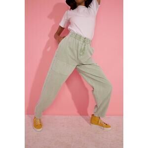 LF Markey Womens Colin Jeans High Rise Tapered Mint Denim Size 31